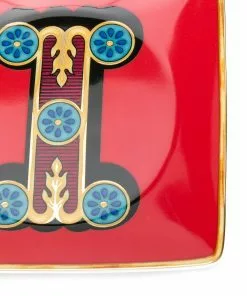 Versace Alphabet 'I' plate (11cm)
