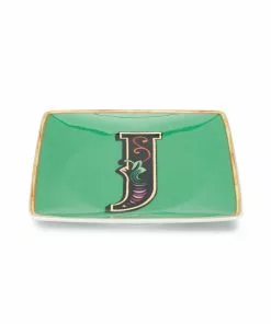 Versace Alphabet 'J' plate (11cm)