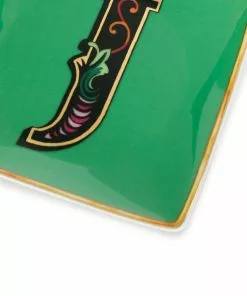 Versace Alphabet 'J' plate (11cm)