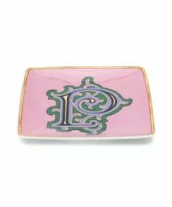 Versace Alphabet P plate (11cm)