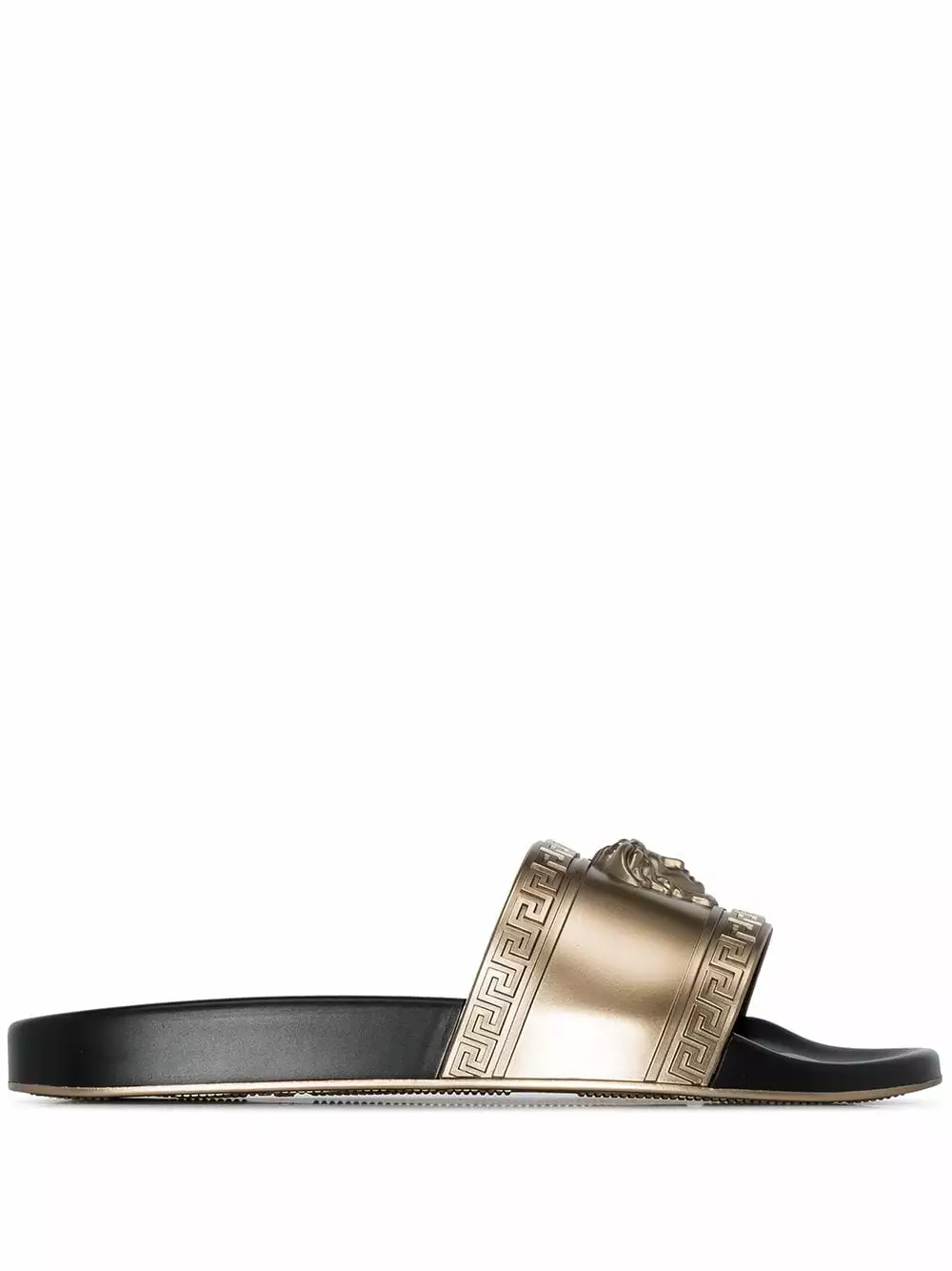 Versace Medusa head embossed slides 3 Versace Medusa head-embossed slides