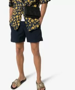 Versace Medusa head-embossed slides