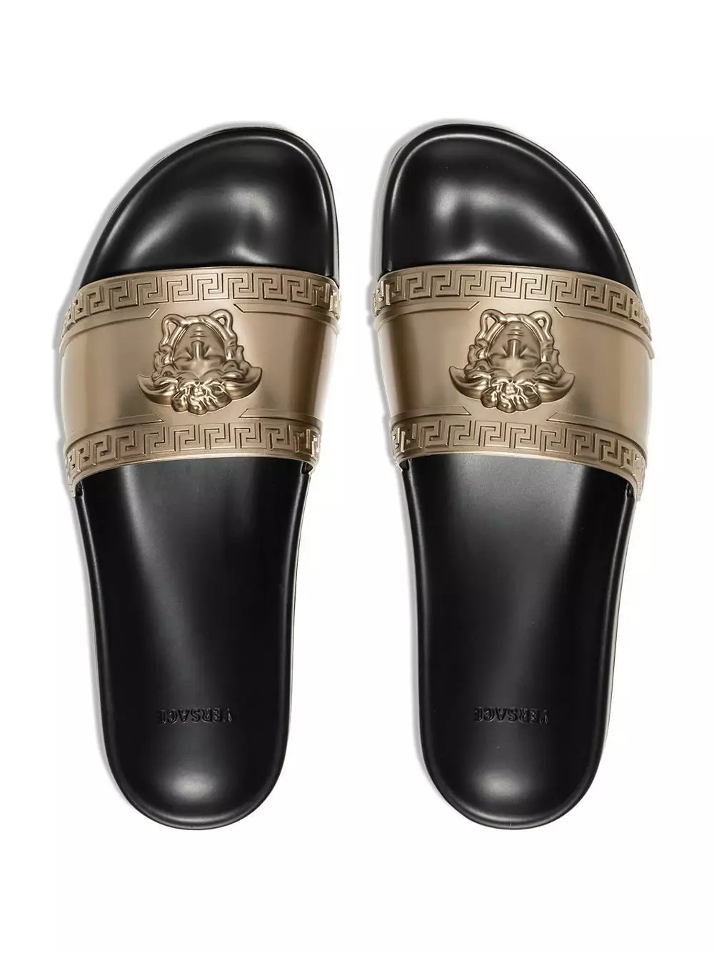 Versace Medusa head embossed slides 6 Versace Medusa head-embossed slides