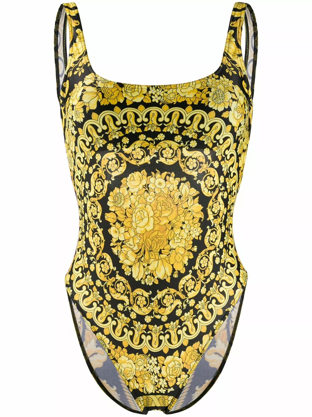 Versace Barocco print swimsuit 3 Versace Barocco print swimsuit