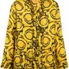 Versace Barocco-print pyjama shirt