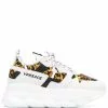 Versace Chain Reaction Baroque-print sneakers