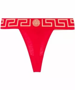 Versace Greca border thong