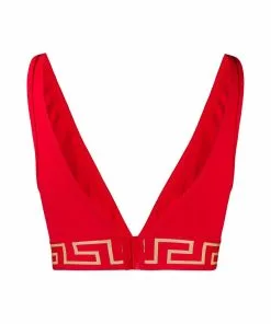 Versace Greca border triangle bralett