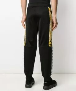 Versace Barocco logo track pants