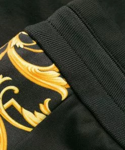Versace Barocco logo track pants