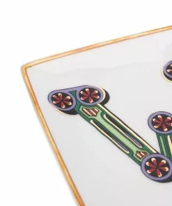 Versace Alphabet W plate (12cm)