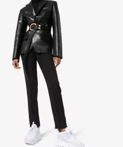 Versace Chain Reaction light mesh sneakers