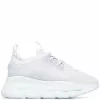 Versace Chain Reaction light mesh sneakers