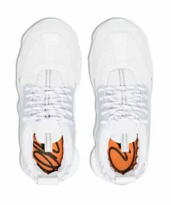 Versace Chain Reaction light mesh sneakers