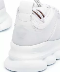 Versace Chain Reaction light mesh sneakers