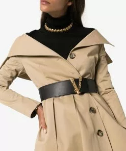 Versace Virtue leather belt