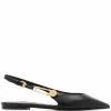 Versace Safety pin point toe flats 2 Versace safety pin point-toe flats