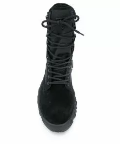 Versace lace-up combat boots