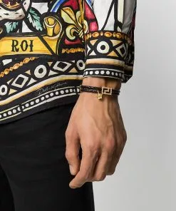 Versace Medusa cord bracelet