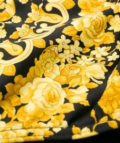 Versace baroque print swim trunks