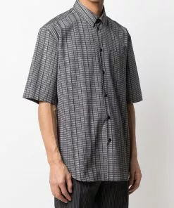 Versace logo print shirt