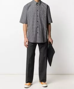 Versace logo print shirt