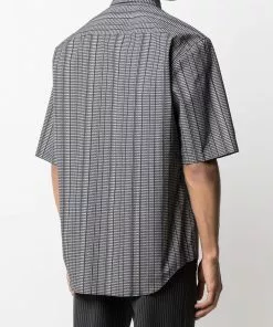 Versace logo print shirt