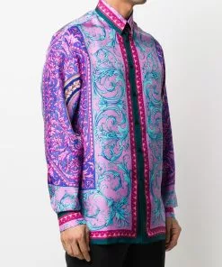 Versace baroque print shirt