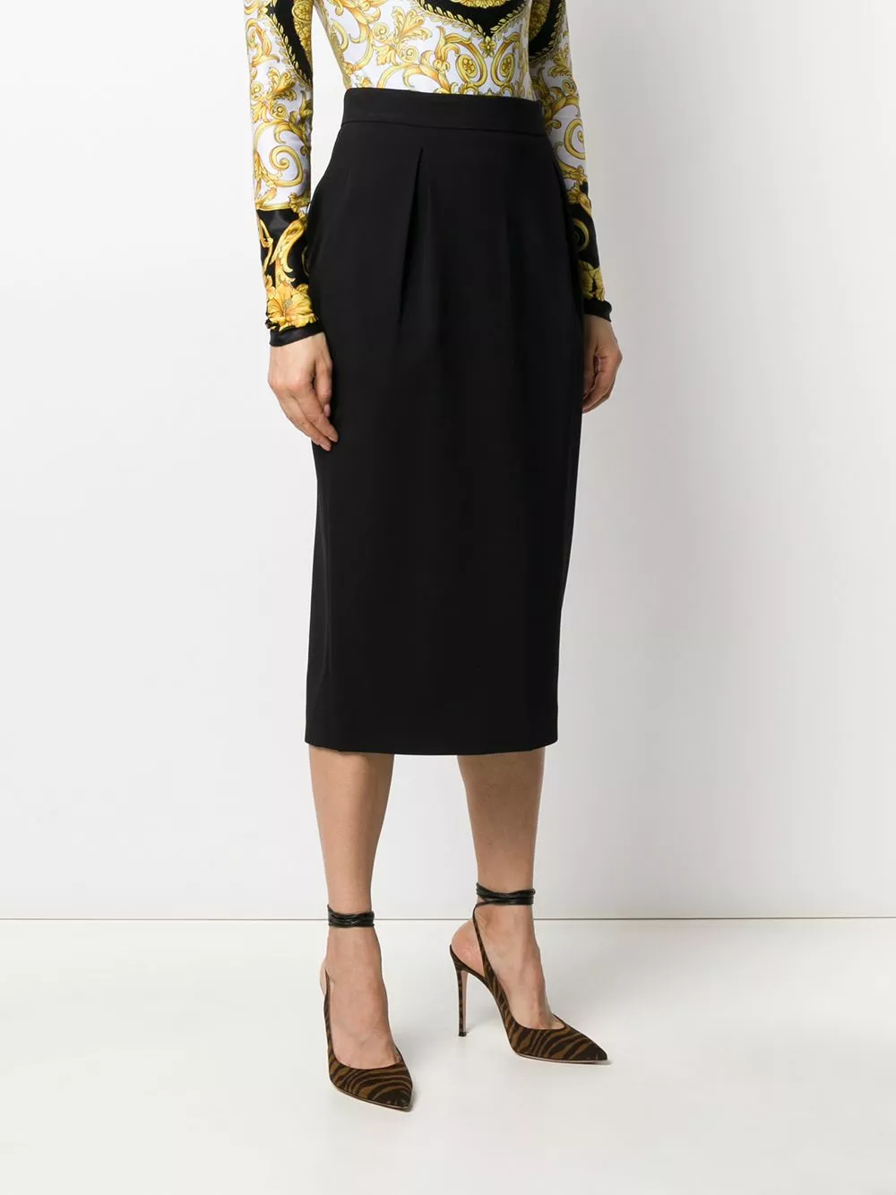 Versace High waisted pencil skirt 5 Versace high-waisted pencil skirt
