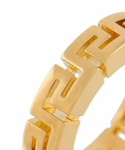 Versace Greca motif ring