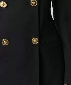 Versace double-breasted structured blazer