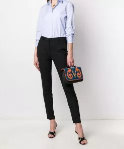 Versace skinny tailored trousers