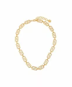 Versace Greek Key necklace