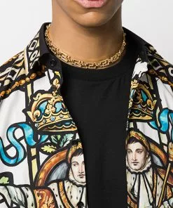 Versace Greek Key necklace