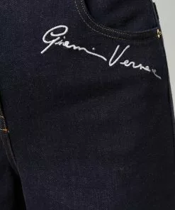 Versace Embroidered signature detail cropped trousers 13 Versace embroidered signature detail cropped trousers