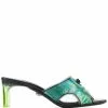 Versace Jungle-print sandals