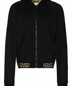 Versace Greca border hoodie