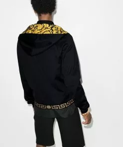Versace Greca border hoodie