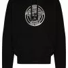 Versace logo-print hoodie