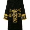Versace Barocco trim bathrobe