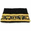 Versace Barocco trim bath towel