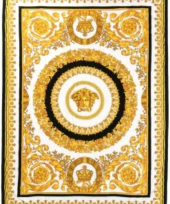 Versace Crete de Fleur beach towel