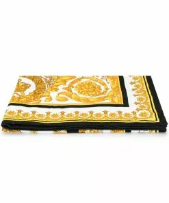 Versace Crete de Fleur beach towel