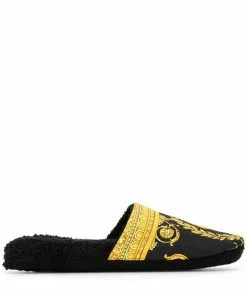 Versace Medusa Barocco house slippers