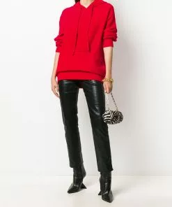 Versace oversized medusa motif hoodie