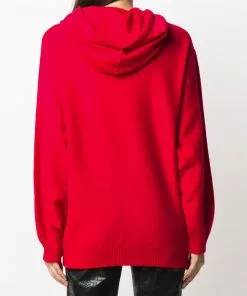 Versace oversized medusa motif hoodie