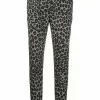 Versace leopard print tailored trousers