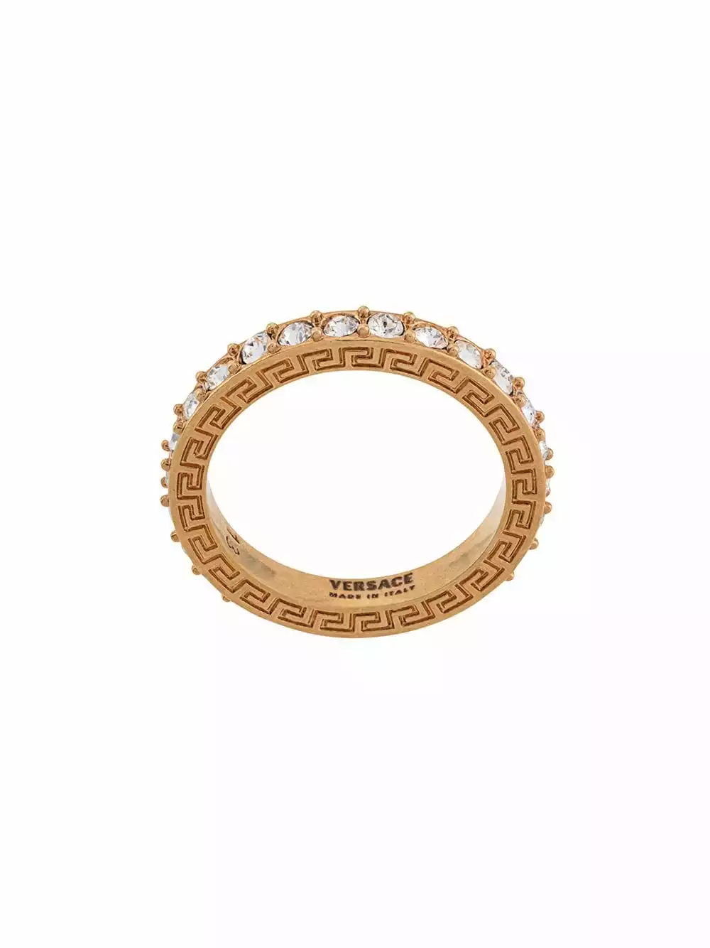 Versace Greca crystal ring 3 Versace Greca crystal ring