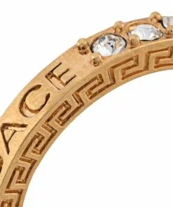 Versace Greca crystal ring 7 Versace Greca crystal ring