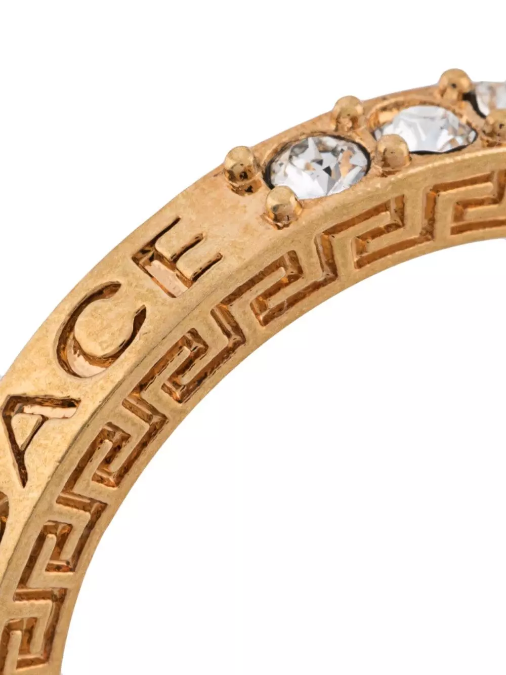 Versace Greca crystal ring 5 Versace Greca crystal ring